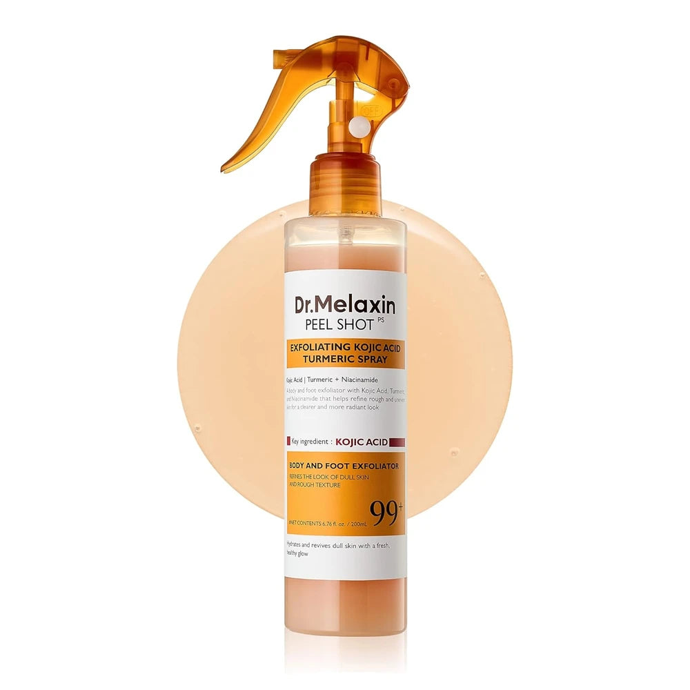 Kojic Acid Turmeric Body Exfoliator Spray