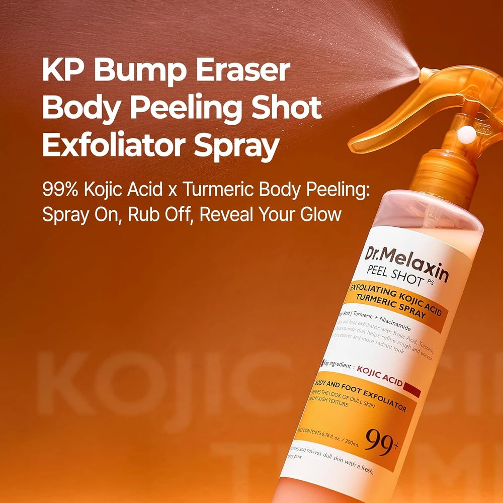 Kojic Acid Turmeric Body Exfoliator Spray