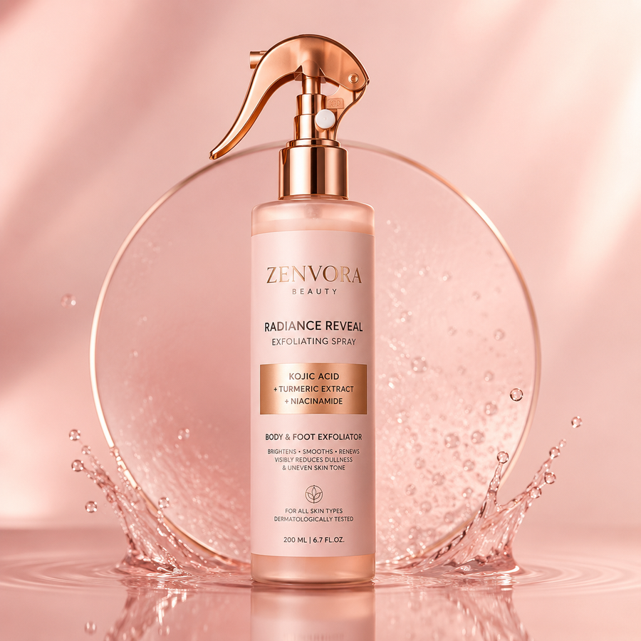 Kojic Acid Turmeric Body Exfoliator Spray