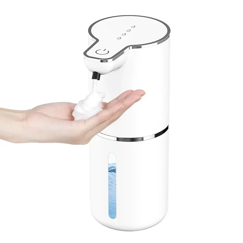 Automatic Waterproof Foaming Soap Dispenser - 350ml, Rechargeable Type C, Adjustable Foam Output