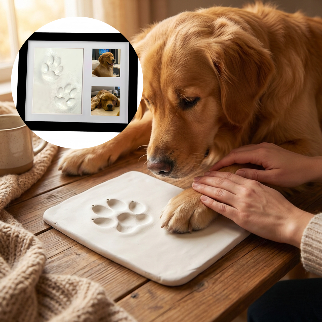 Forever Paws Clay Keepsake