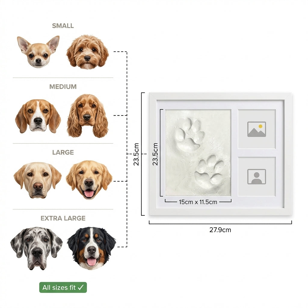 Forever Paws Clay Keepsake